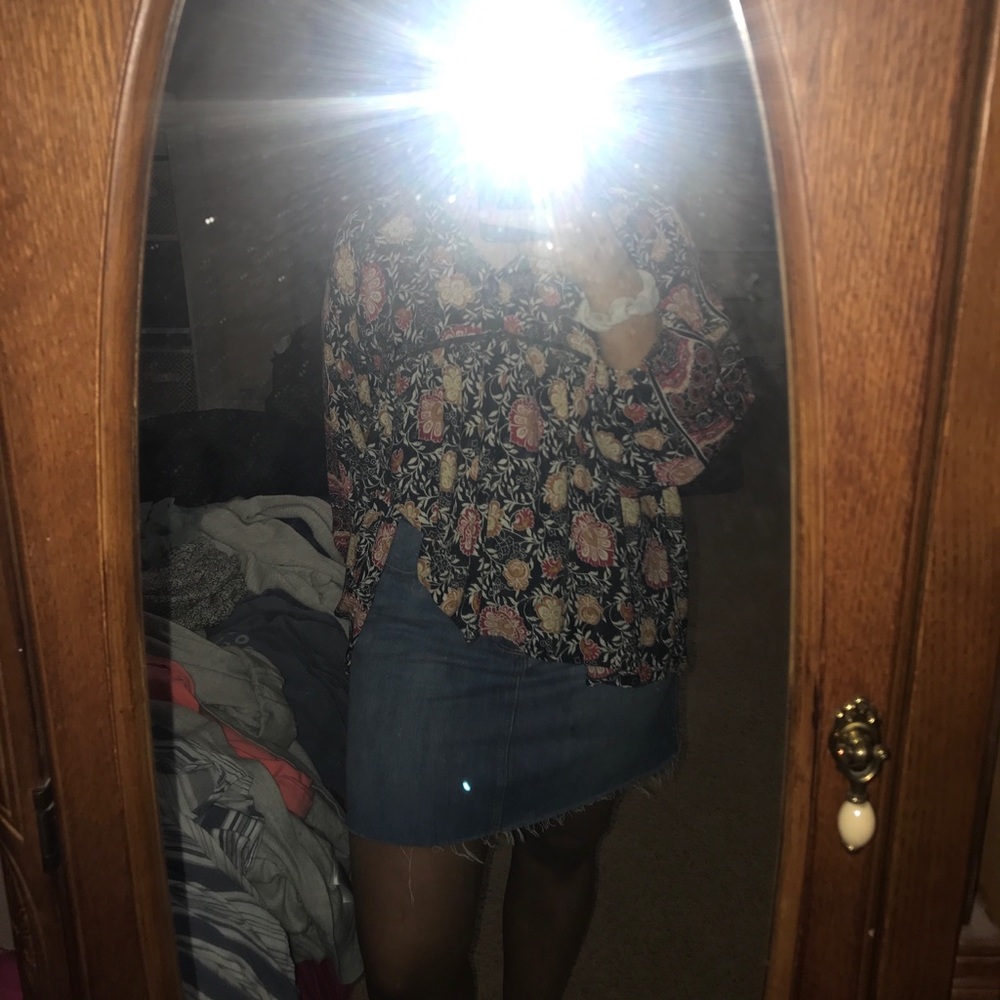 denim skirt